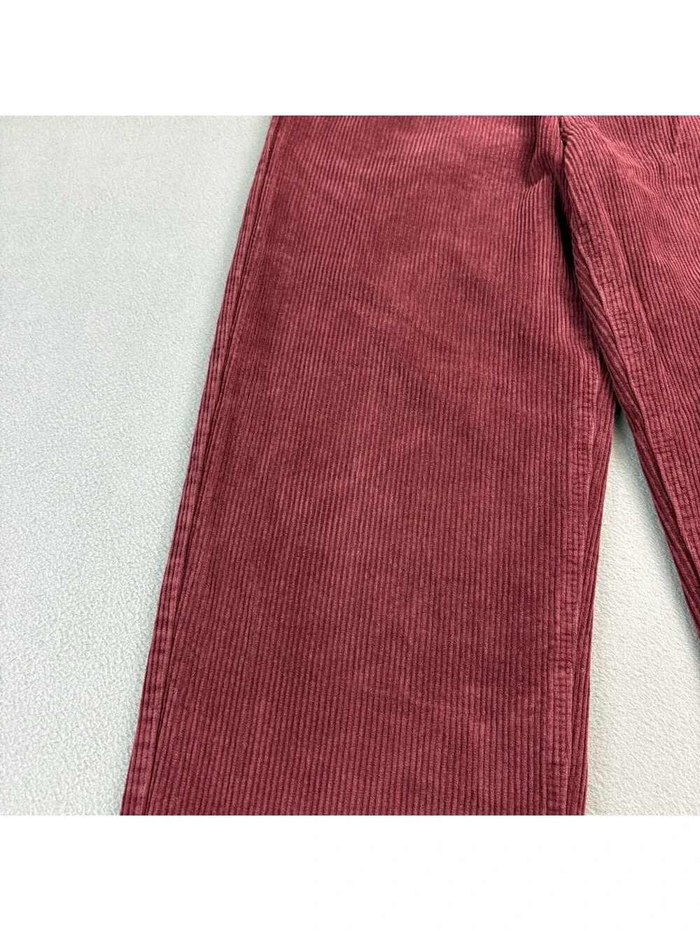 Empyre Corduroy Pants Size 32x29 in. Burgundy